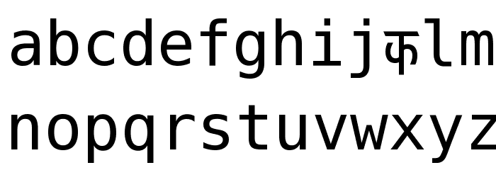 Rail Model Font LOWERCASE