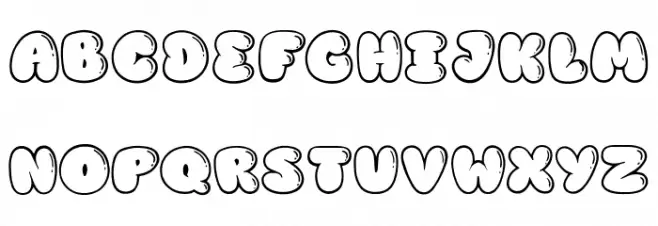 Railghost 字体 大写