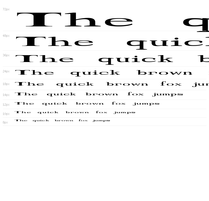 Railroad Roman 1916 Ultra-Expanded Waterfall