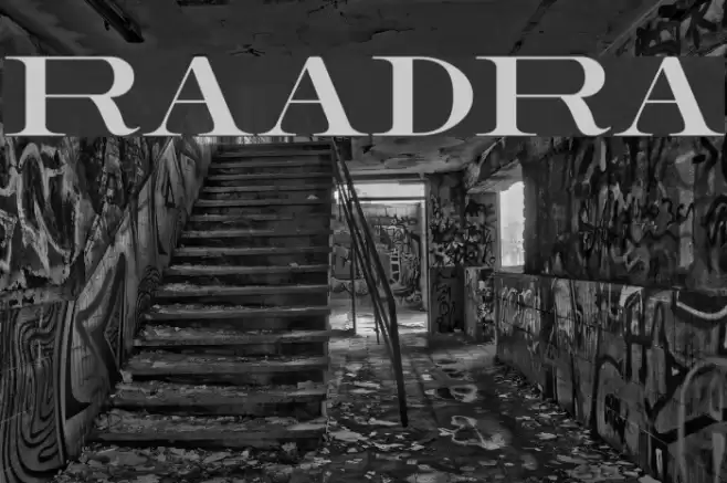 RailroadRoman Font examples