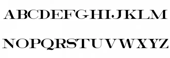 RailroadRoman फ़ॉन्ट लोअरकेस