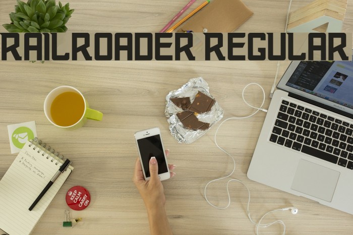 Railroader Regular Font examples
