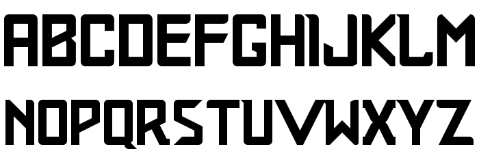 Railroader Regular Font LOWERCASE