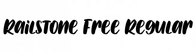Railstone Free Regular  Descarca Fonturi Gratis