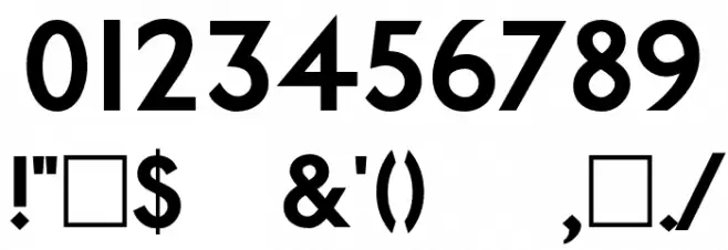 Railway-Semibold Font OTHER CHARS