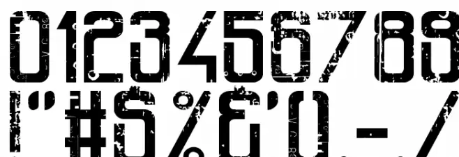 Railway To Hells Font OTHER CHARS