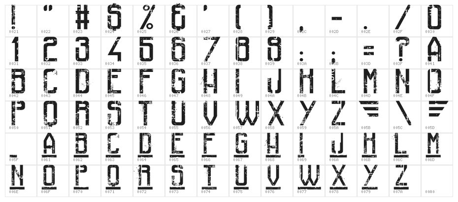 Railway To Hells Character Map
