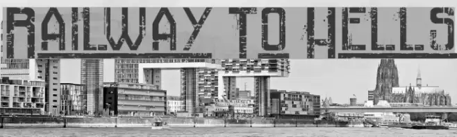 Railway To Hells Font examples