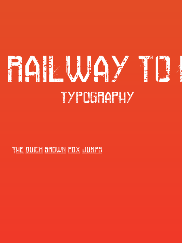 Railway To Hells Poster