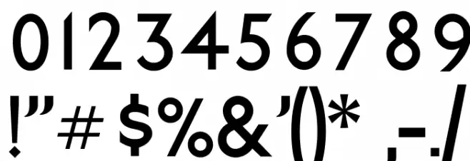 Railway Font OTHER CHARS