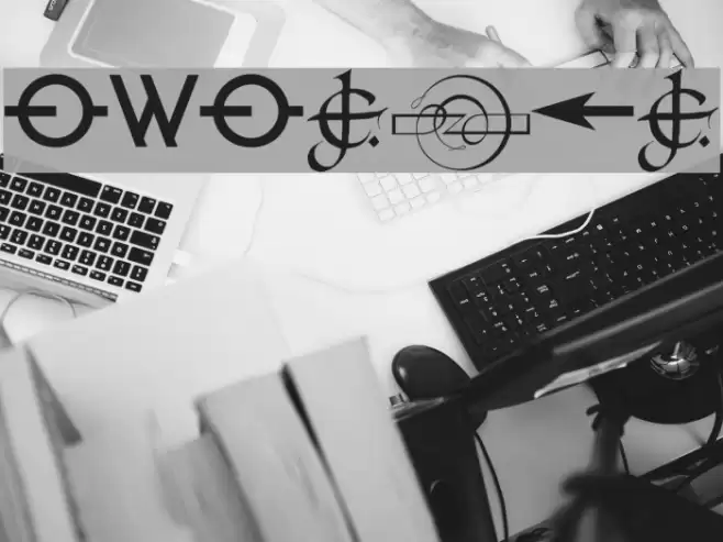 RailwayAlternate Font examples