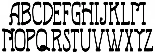RailwayFREE Font UPPERCASE