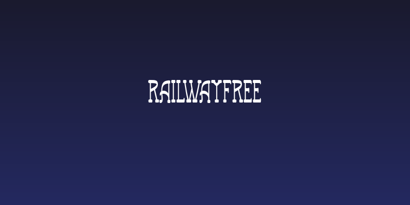 RailwayFREE Social Header