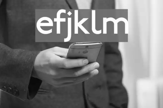 Railway Font examples