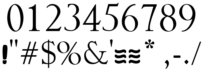 Raimen Font OTHER CHARS