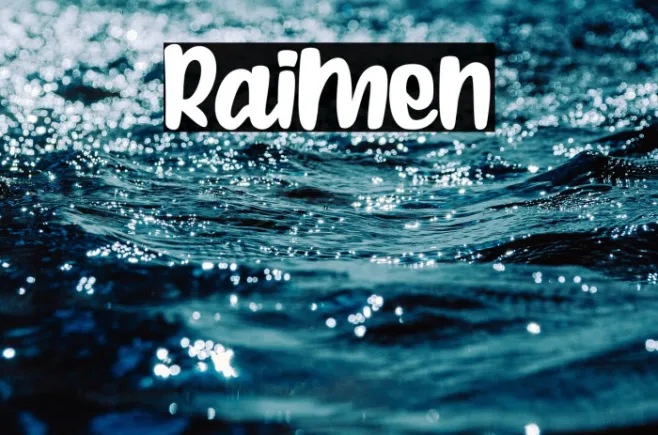 Raimen Example 1