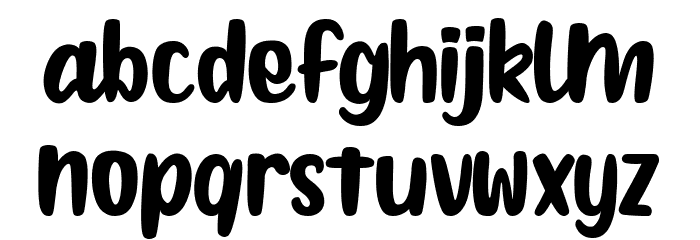 Raimen Font LOWERCASE