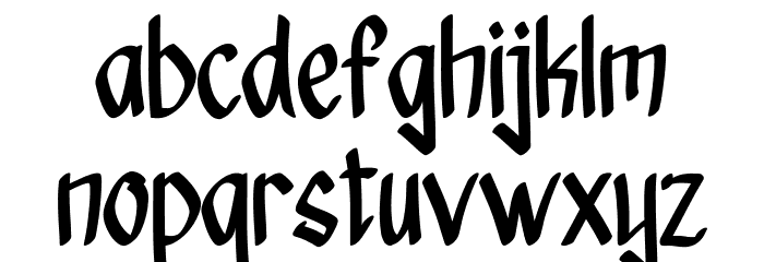 Raimok Skcoterc Trial Regular Font Litere mici