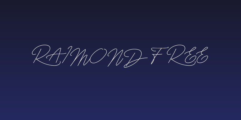 Raimond FREE Social Header