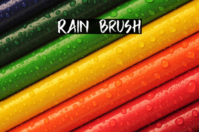 Rain Brush Example 1
