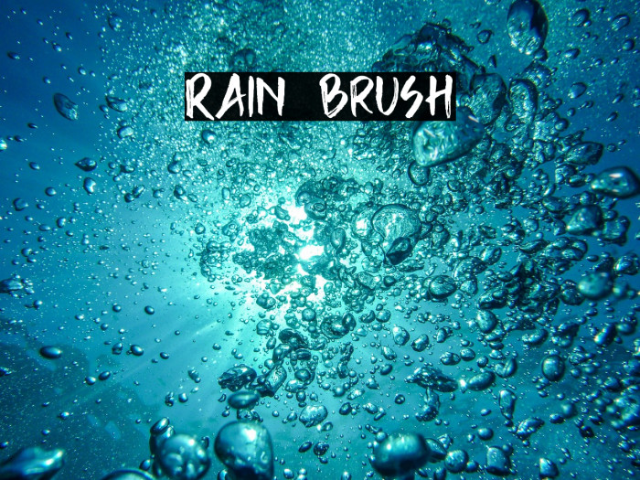Rain Brush Example 2