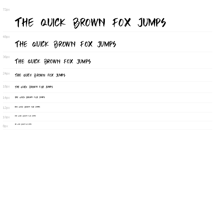 Rain Brush Waterfall