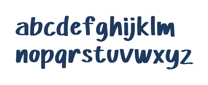 Rain Cartoon Lowercase