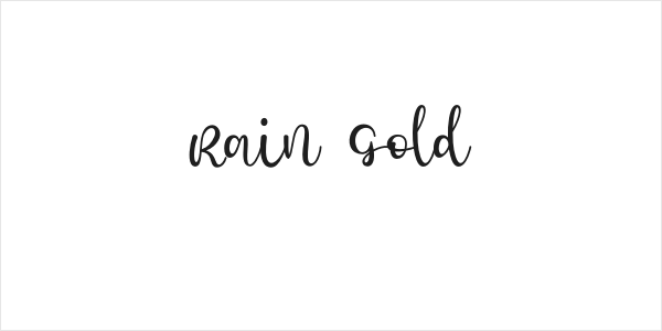 Rain Gold Logo