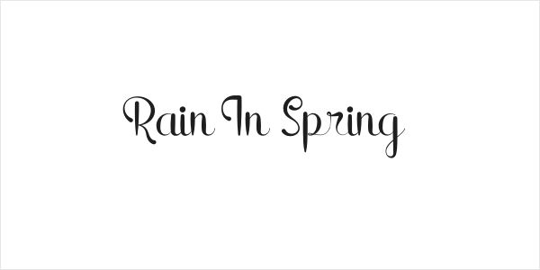 Rain In Spring Logo