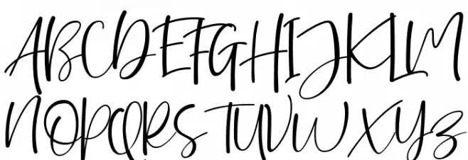 Rain Island Regular Schriftart Gro&szlig;