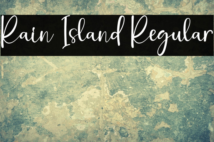 Rain Island Regular Example 3