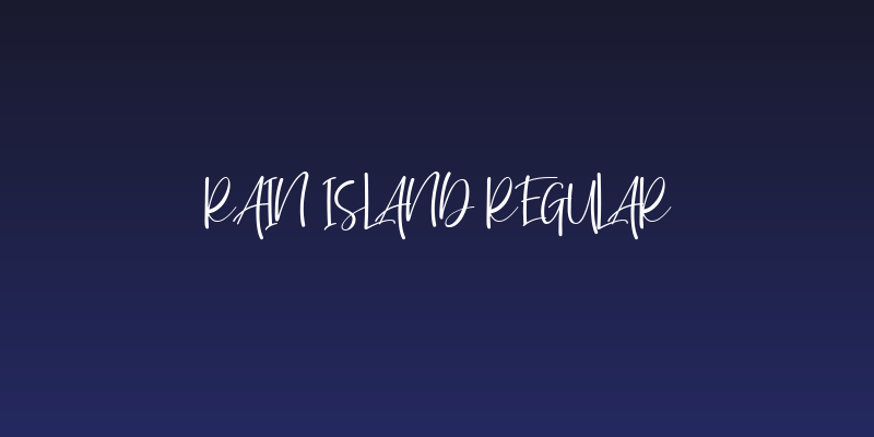 Rain Island Regular Social Header