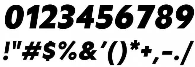 Rain Italic Font OTHER CHARS