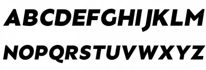 Rain Italic Caratteri MAIUSCOLE