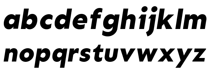 Rain Italic Font LOWERCASE
