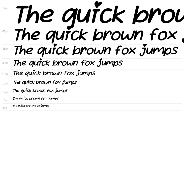 Rain Kiss Italic Waterfall