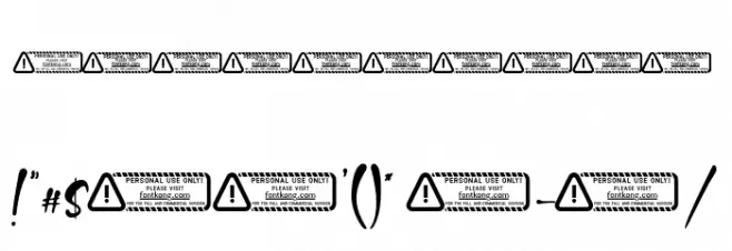 Rain Lily Font OTHER CHARS