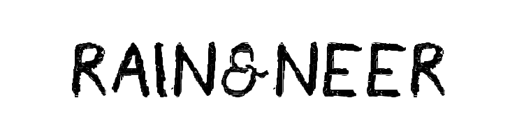 Rain & Neer フォント