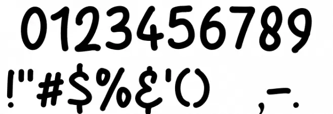 Rain Strom Font OTHER CHARS