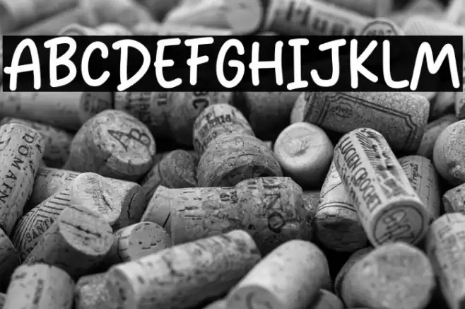 Rain Strom Font examples