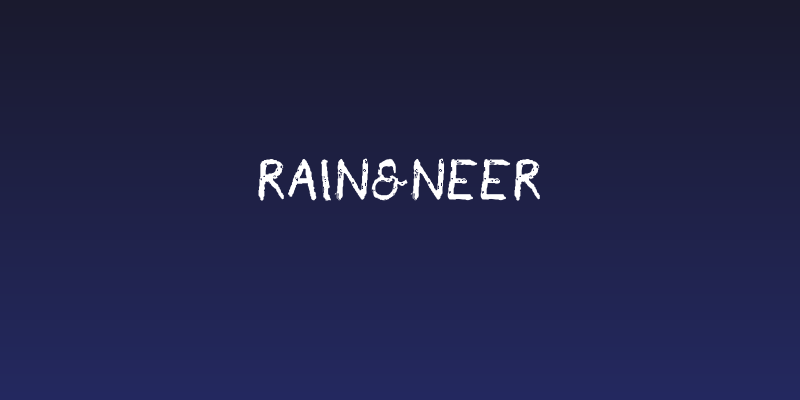 Rain&Neer Social Header