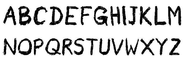 Rain&Neer Font LOWERCASE