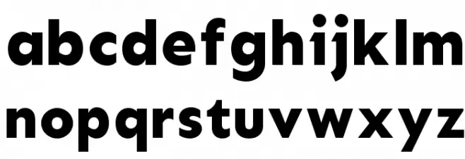 Rain फ़ॉन्ट लोअरकेस