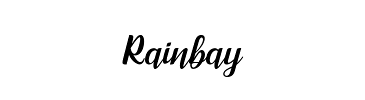 Rainbay  font caratteri gratis