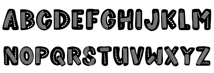 Rainboho Regular Font LOWERCASE