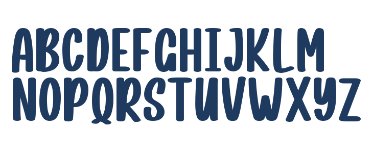 Rainbow After Rain Sans Lowercase