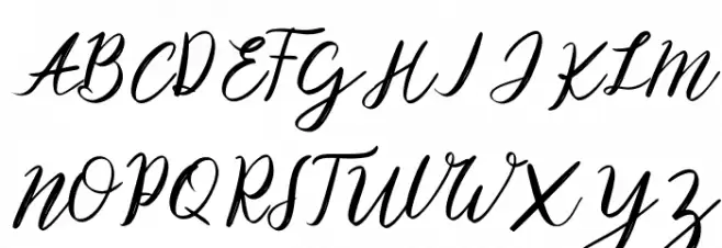 Rainbow Cake Schriftart Groß