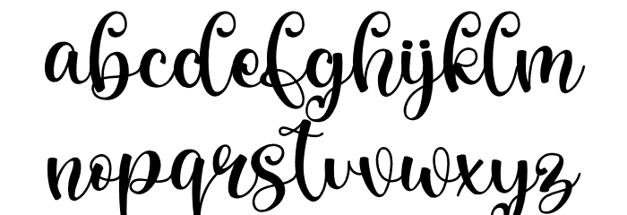 Rainbow Christmas - Personal Us Font LOWERCASE