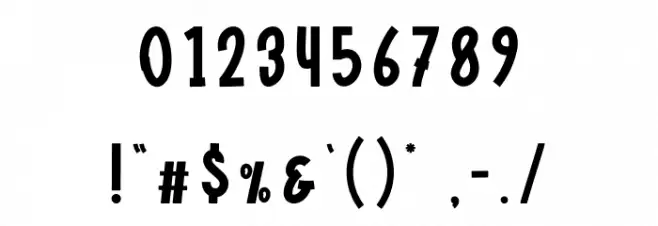 Rainbow Christmas 字体 其它煤焦
