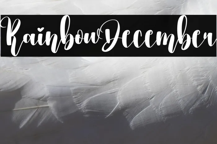 Rainbow December Example 2